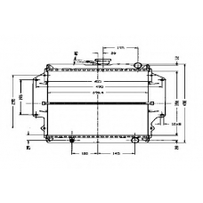 1020434815 ORDONEZ Радиатор, охлаждение двигателя