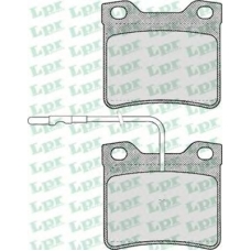 05P330 LPR Комплект тормозных колодок, дисковый тормоз
