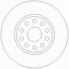 D2228 ROULUNDS Тормозной диск