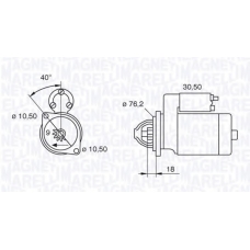 063521070620 MAGNETI MARELLI Стартер