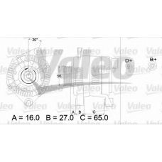 436474 VALEO Генератор