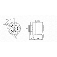 943356107010 MAGNETI MARELLI Генератор
