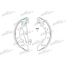 PSP173 PATRON Комплект тормозных колодок