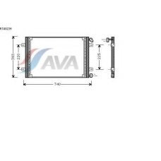 RTA5234 AVA Конденсатор, кондиционер