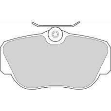 FD6375N NECTO Комплект тормозных колодок, дисковый тормоз