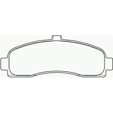 MDK0105 MINTEX Комплект тормозов, дисковый тормозной механизм