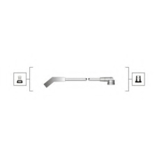 941319170104 MAGNETI MARELLI Комплект проводов зажигания