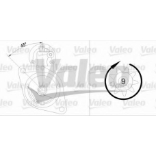 455888 VALEO Стартер