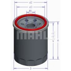 OC 579 MAHLE Масляный фильтр
