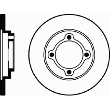 MDC1026 MINTEX Тормозной диск
