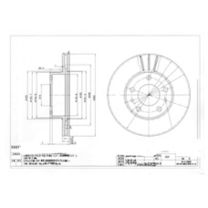 BG2846 DELPHI Тормозной диск