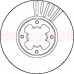 561737B BENDIX Тормозной диск