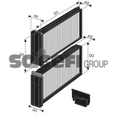 PC8323-2 COOPERSFIAAM FILTERS Фильтр, воздух во внутренном пространстве