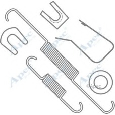 KIT729 APEC Комплектующие, тормозная колодка
