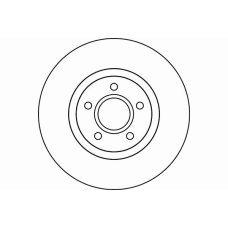 MDC1641 MINTEX Тормозной диск