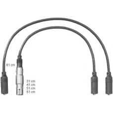 ZEF1222 BERU Комплект проводов зажигания