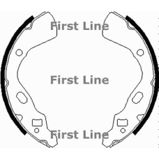 FBS223 FIRST LINE Комплект тормозных колодок