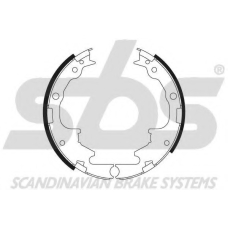 18492793713 S.b.s. Комплект тормозных колодок