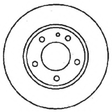561717BC BENDIX Тормозной диск