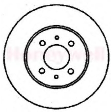 561468B BENDIX Тормозной диск