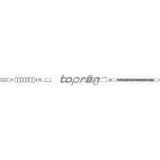 103 698 TOPRAN Трос, стояночная тормозная система