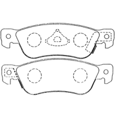 PN-4197 JNBK Колодки тормозные