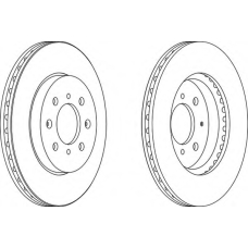 DDF1610C FERODO Тормозной диск