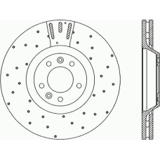 BDRS2159.25 OPEN PARTS Тормозной диск