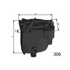 F110 MISFAT Топливный фильтр