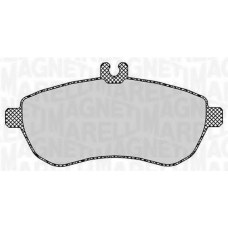 363916060313 MAGNETI MARELLI Комплект тормозных колодок, дисковый тормоз