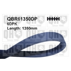 QBR61350DP QUINTON HAZELL Поликлиновой ремень