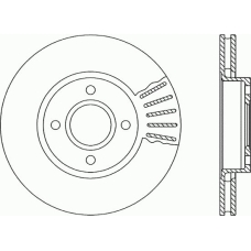 BDR1190.20 OPEN PARTS Тормозной диск