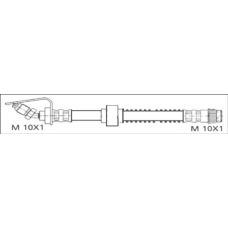 G1901.90 WOKING Тормозной шланг