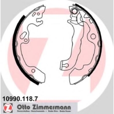 10990.118.7 ZIMMERMANN Комплект тормозных колодок