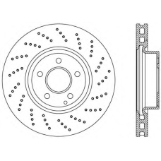 BDR2419.25 OPEN PARTS Тормозной диск