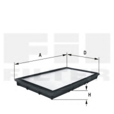 HC 7164 FIL FILTER Фильтр, воздух во внутренном пространстве