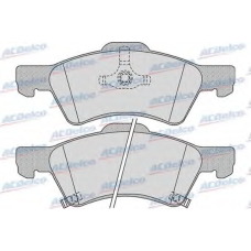 AC858881D AC Delco Комплект тормозных колодок, дисковый тормоз