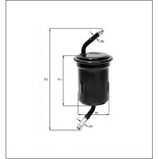 KL 521 KNECHT Топливный фильтр