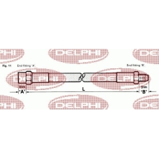 LH0565 DELPHI Тормозной шланг