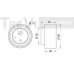 TD1651 TREVI AUTOMOTIVE Натяжной ролик, ремень ГРМ