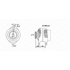 943355182010 MAGNETI MARELLI Генератор