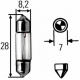 8GM 002 094-121<br />HELLA<br />Лампа накаливания, фонарь указателя поворота;...