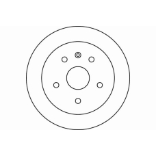 MDC1399 MINTEX Тормозной диск