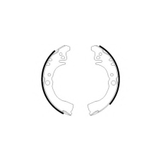 8DB 355 002-431 HELLA Комплект тормозных колодок