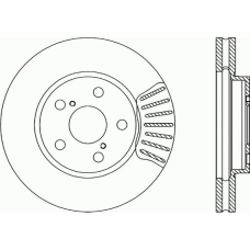 BDR1727.20 OPEN PARTS Тормозной диск