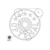 SK-1246 OPTIMAL Комплект ремня грм