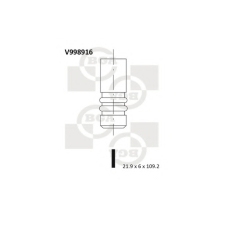 V998916 BGA Впускной клапан