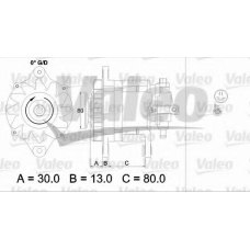 437120 VALEO Генератор