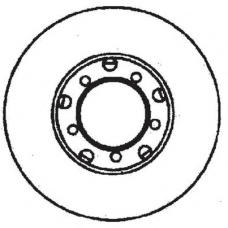561135BC BENDIX Тормозной диск