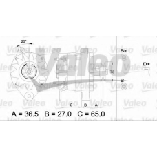 433380 VALEO Генератор